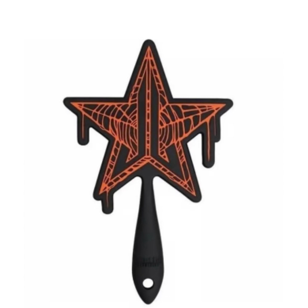 Jeffree Star Black and Orange Star Mirror